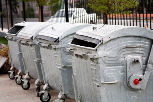 Business waste removal services in Balham office environment