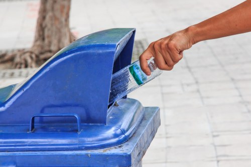 Recycling process for business waste in Balham