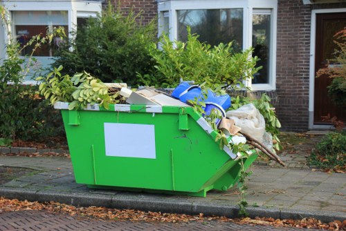 Clean and organized workplace with waste bins in Balham